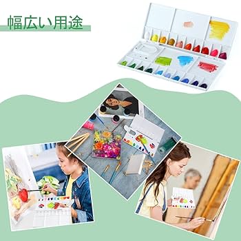 Amazon.co.jp: DFsucces パレット 水彩 絵の具パレット